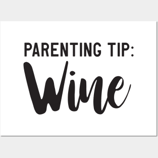 Parenting Tip: Wine Posters and Art